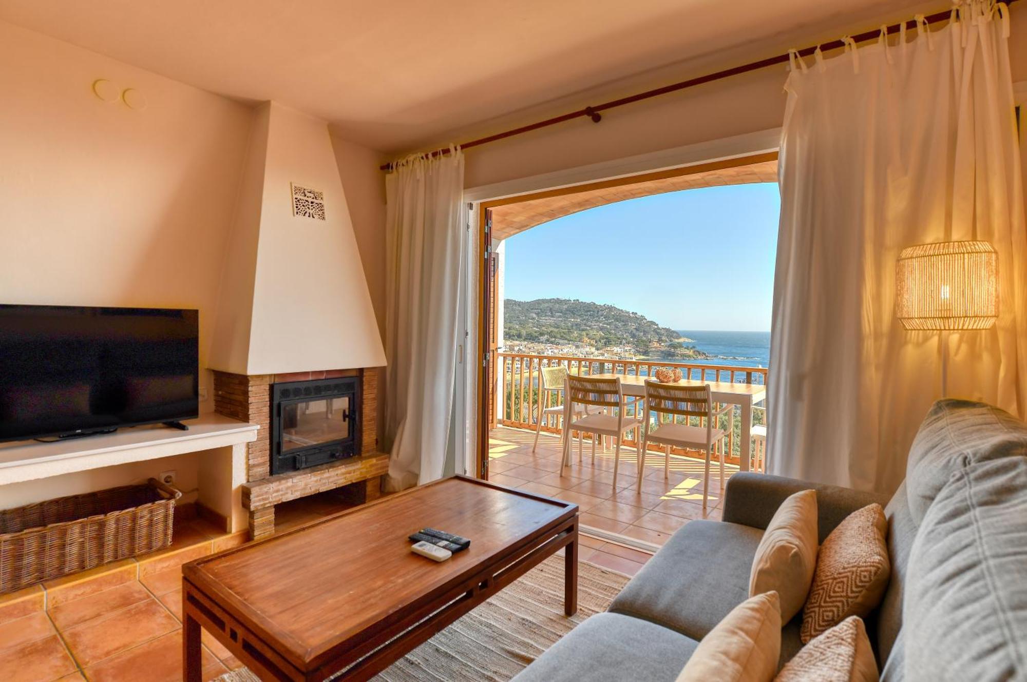칼레냐 데 팔라푸르헬 Panoramic Sea Views 아파트 외부 사진